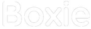 Boxie logo white